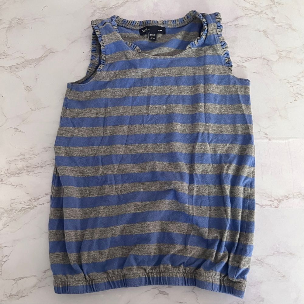 Gap Cotton Striped Sleeveless Tank Toddler Girls XS (4-5) EUC